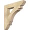 Ekena Millwork Merced Slat Rough Sawn Bracket, Douglas Fir, 4"W x 24"D x 24"H BKT04X24X24MRC06RDF - alternate 1